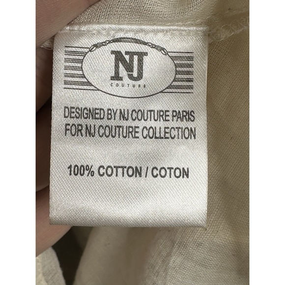 Anthropologie Barok Peasant Dress Floral Prairie Midi Boho Eyelet Lace SMALL S - Picture 9 of 11